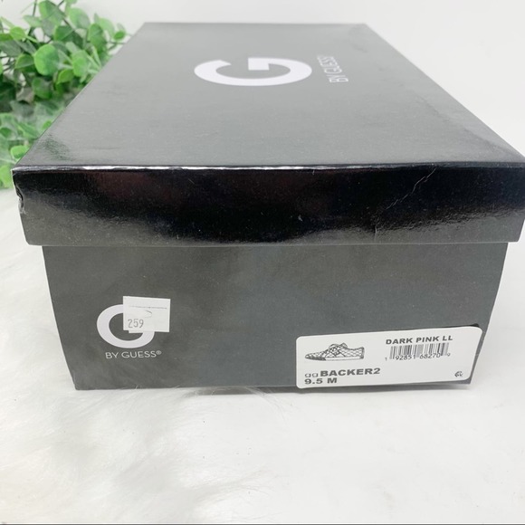 NWT Guess Rosey Pink Shimmer Sneakers backer2 9.5 - Picture 10 of 10